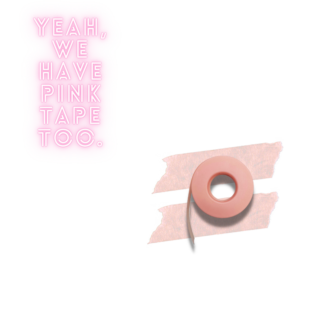 Pink Micropore Tape