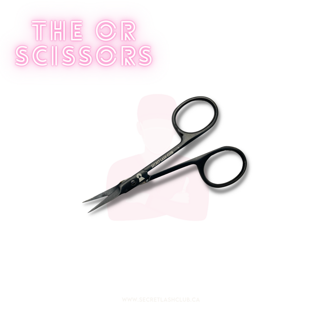 Sleek Black "Or" Scissors