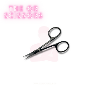 Sleek Black "Or" Scissors